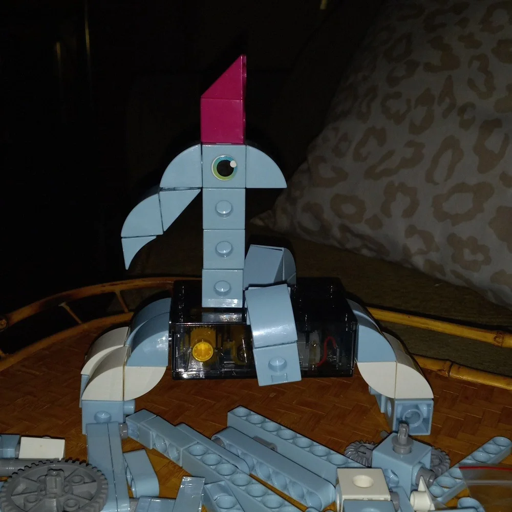 Kids First Robot Safari Building Blocks with Story & Instructions